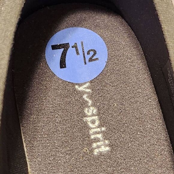 Easy Spirit Taiga slip on comfort shoe taupe suede 7.5m new - Picture 9 of 10